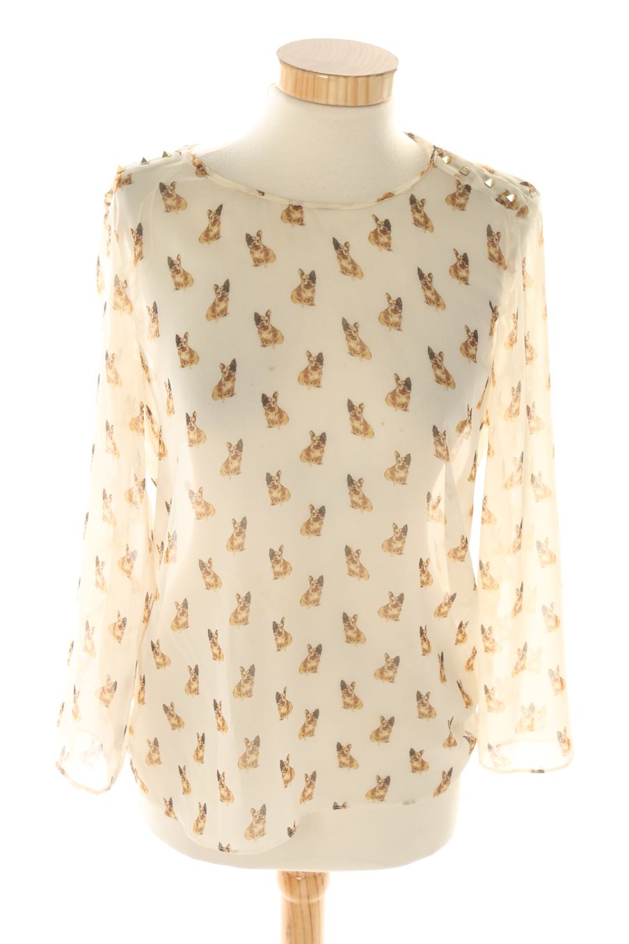 Blouse à manches longues Trafaluc de la taille M, de couleur imprimés