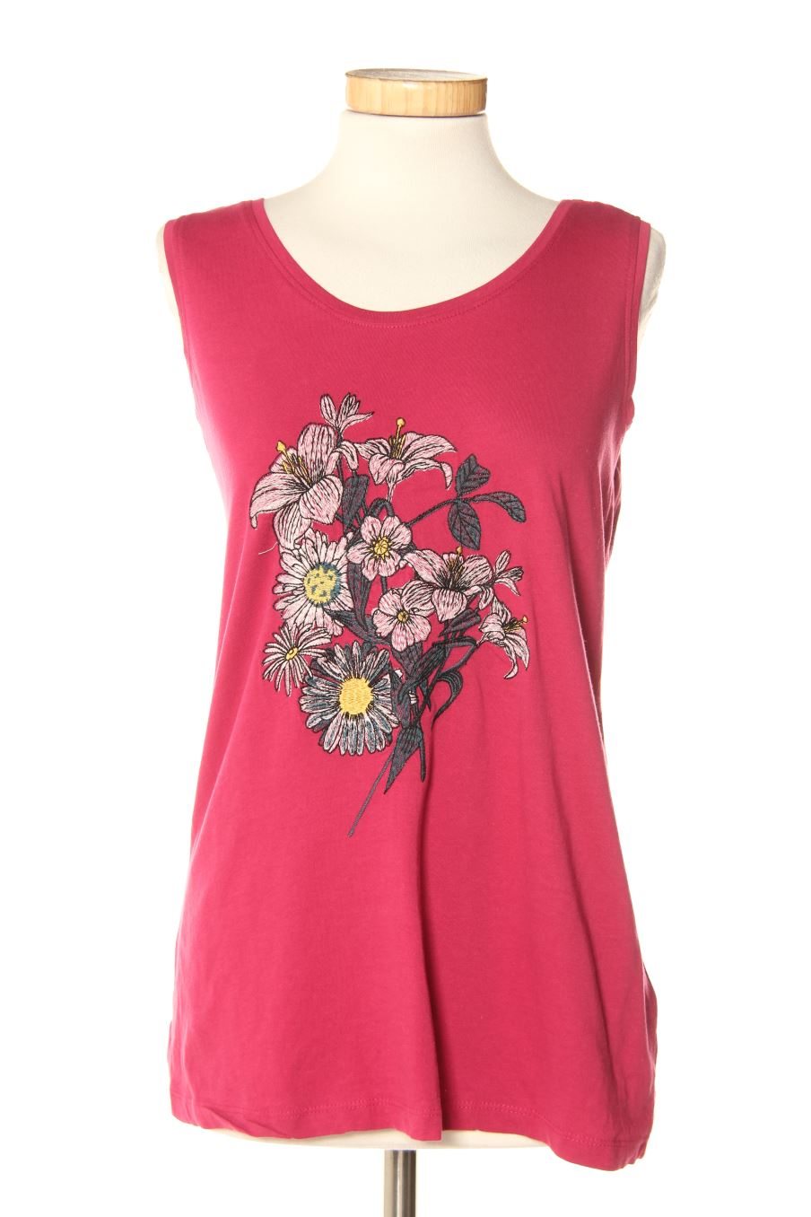 Débardeur Milano de la taille S, de couleur fleurs