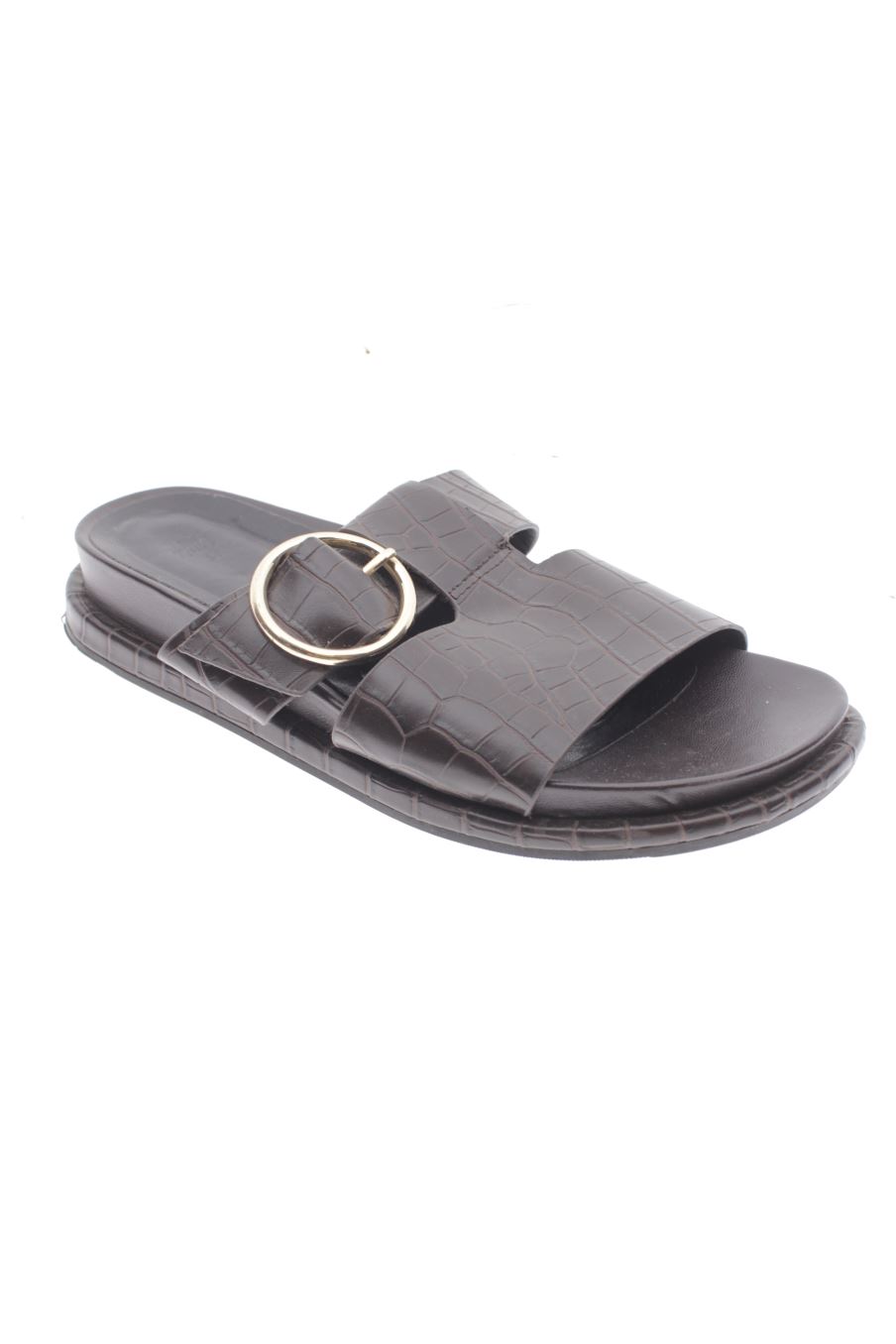 Sandalias planas de H&M de la talla 37, de color marrón de
