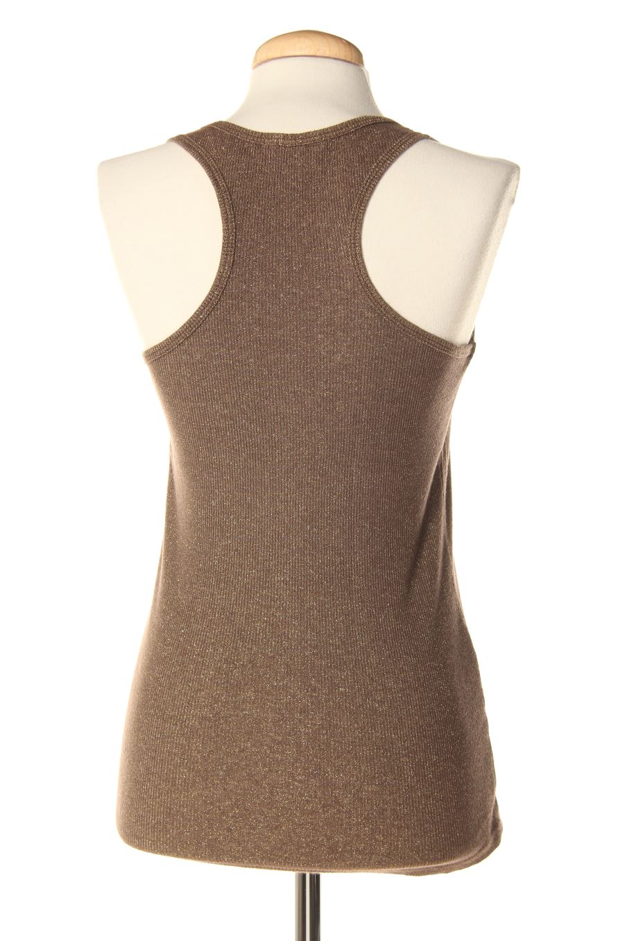 Débardeur Stradivarius de la taille M, de couleur doré