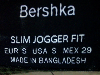 Vaquero de Bershka de la talla S