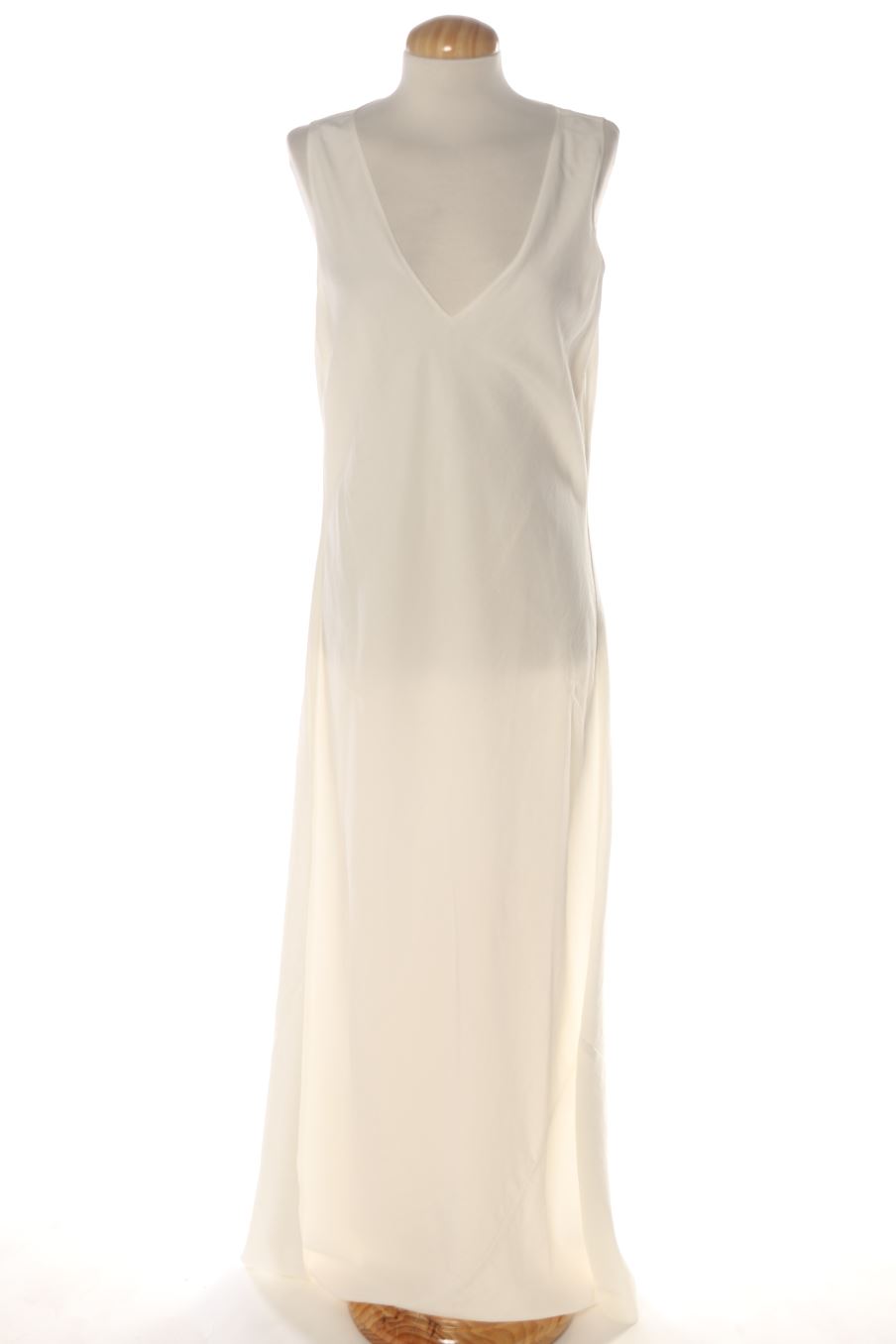 Robe casual Calvin Klein de la taille 38, de couleur blanc