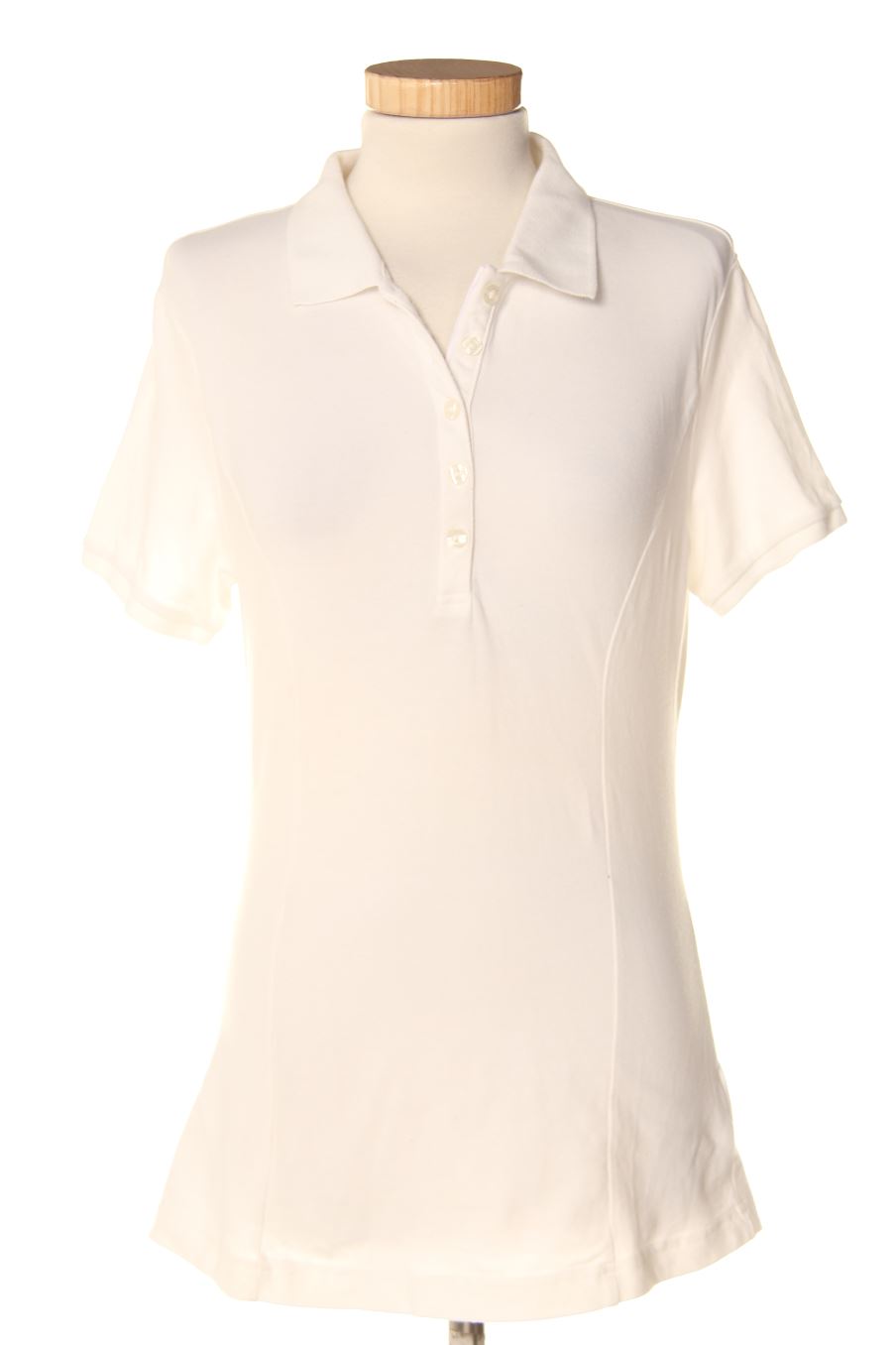 Polo Lee de la taille S, de couleur blanc