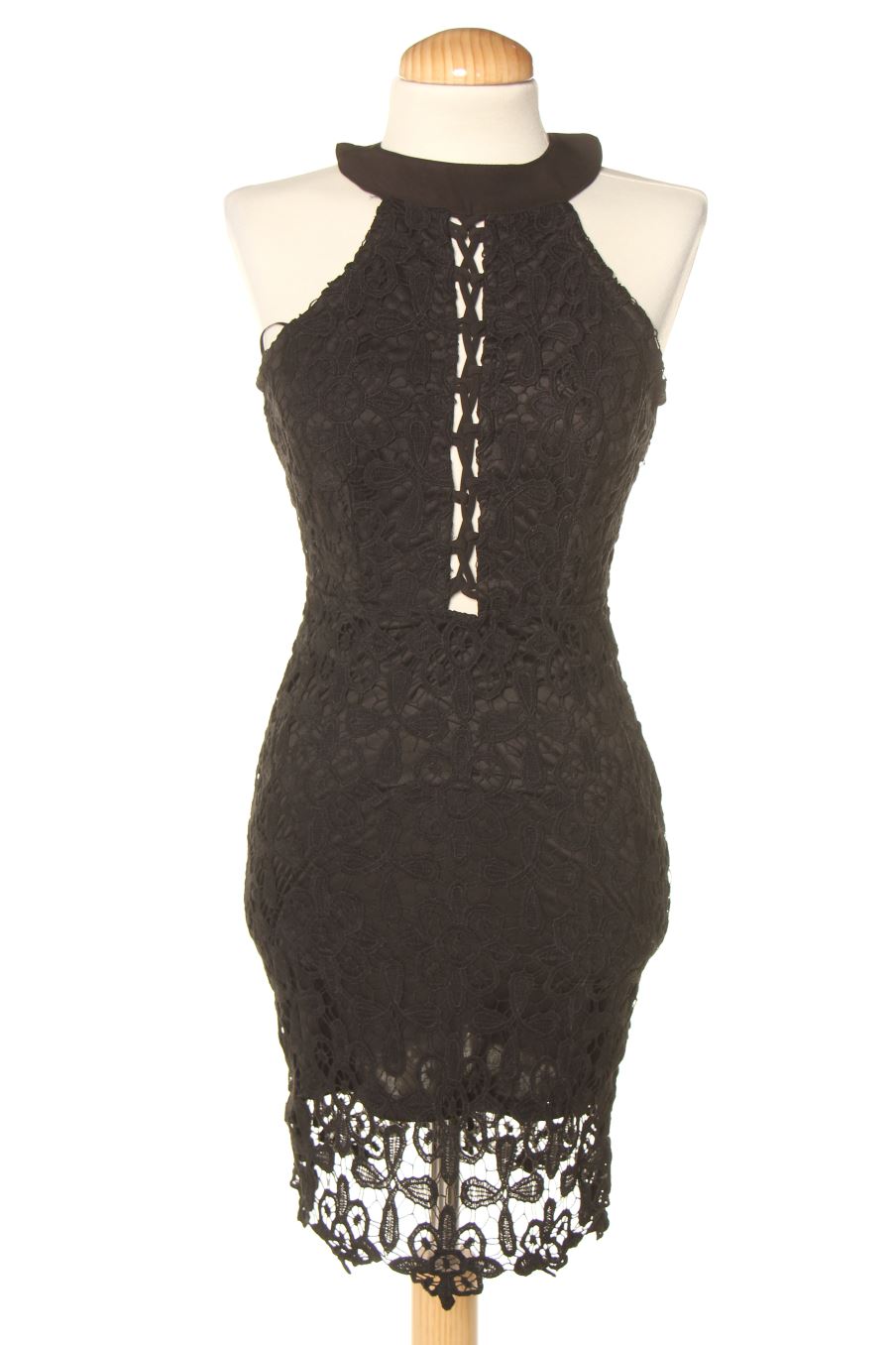 Einfaches Kleid von Vera & Lucy Größe S, Farbe Schwarz, für