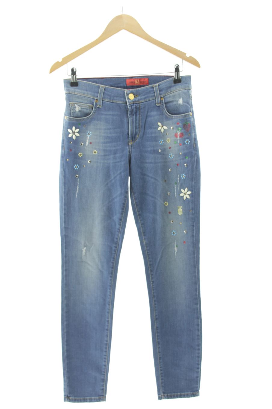 Jeans Liber jeans de la taille 38, de couleur bleu de denim