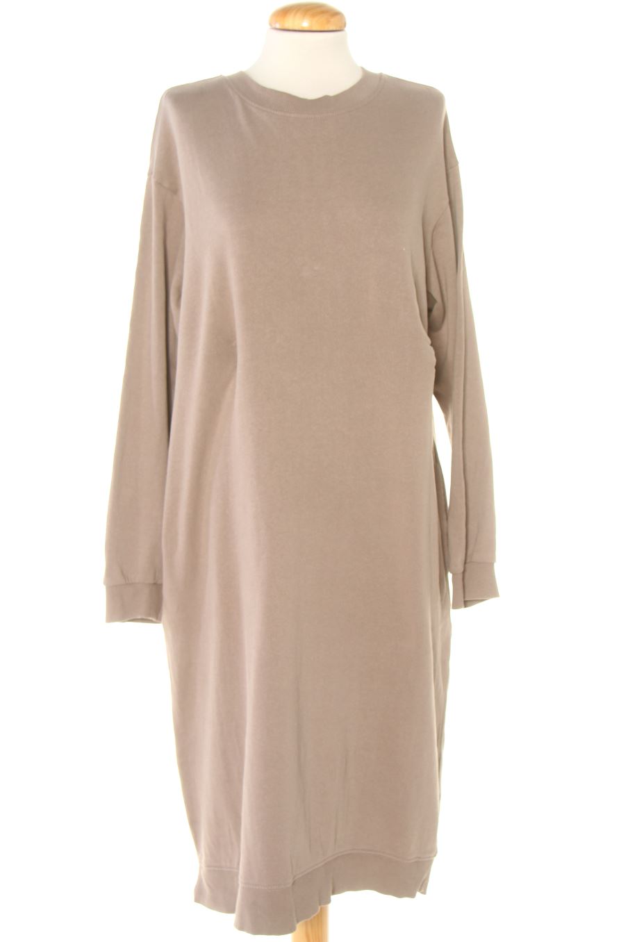Robe casual Zara de la taille L, de couleur gris