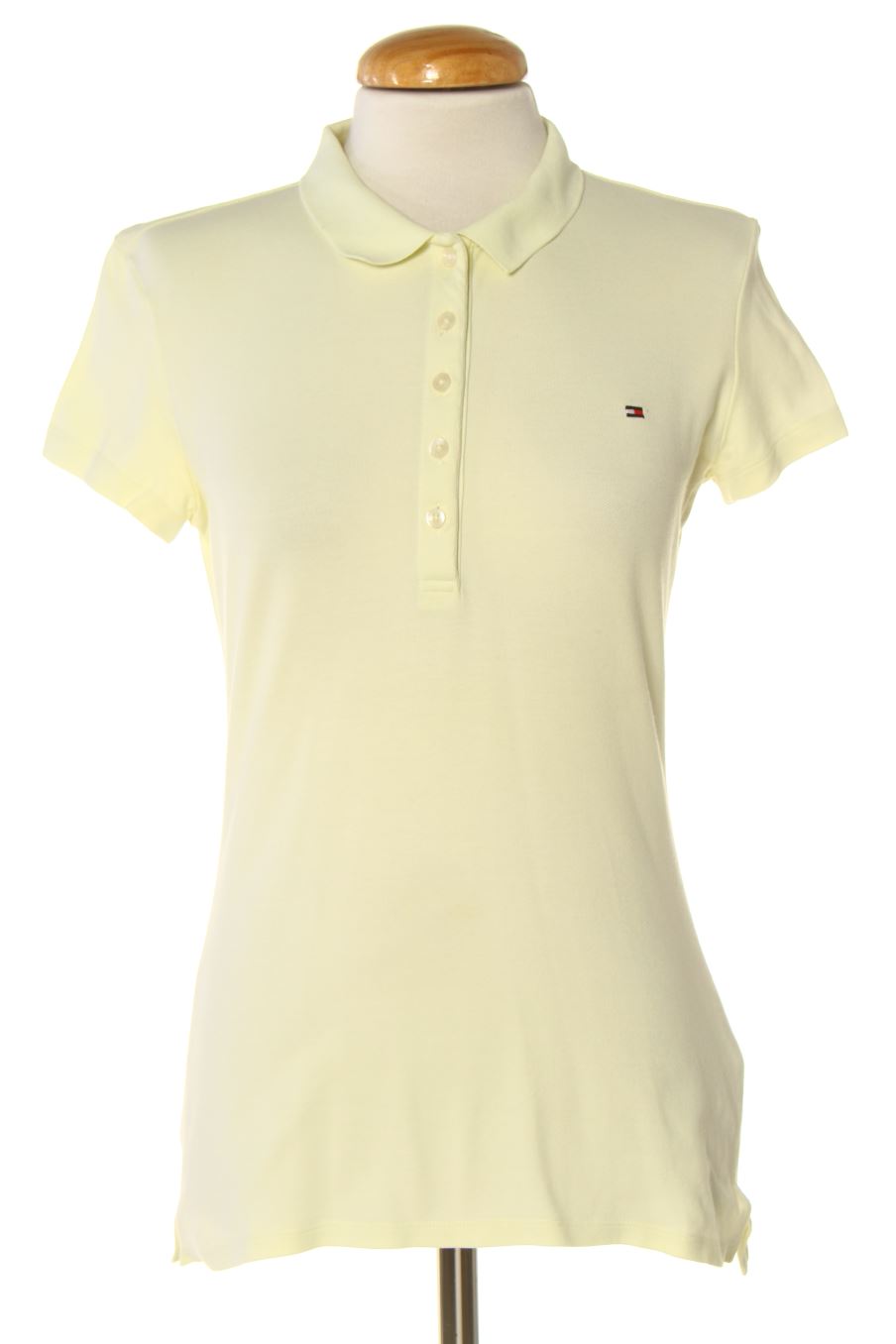 Polo Tommy Hilfiger de la taille S, de couleur jaune
