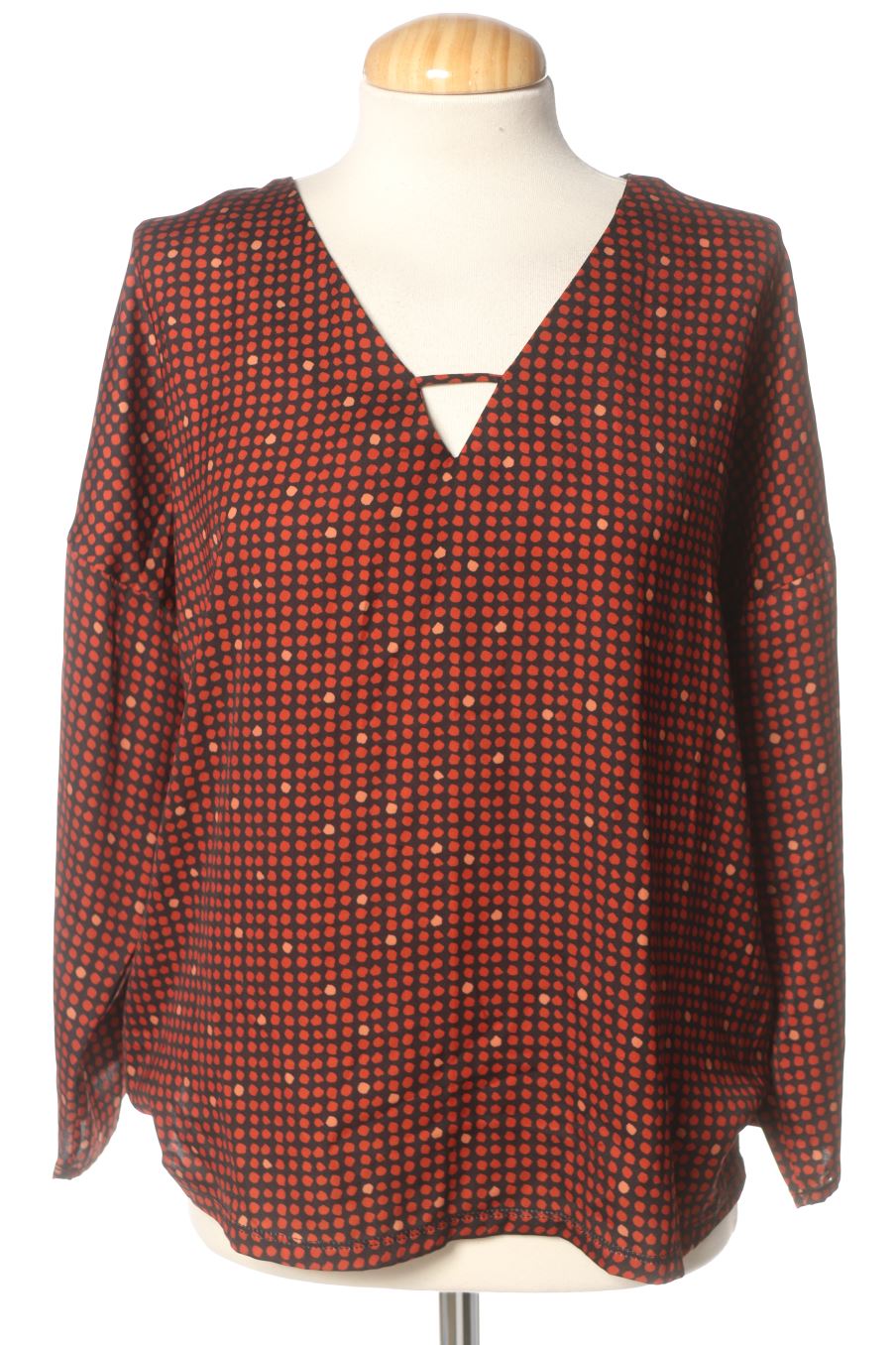 Blouse à manches longues Mango de la taille S, de couleur imprimés