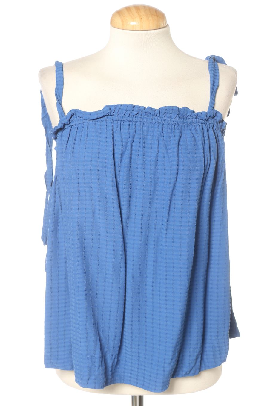 Top de H&M de la talla S, de color azul