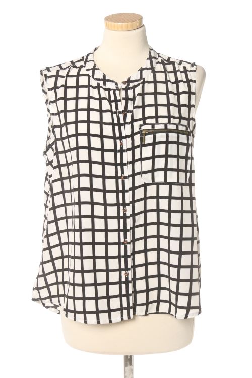 Blusa de manga corta