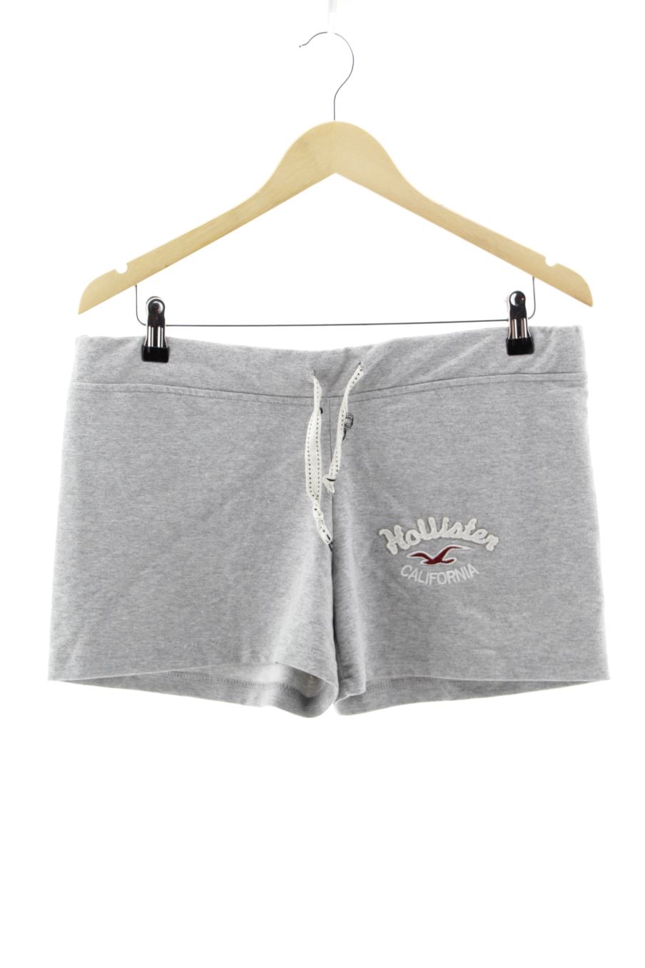 Short de sport Hollister de la taille XXL, de couleur gris