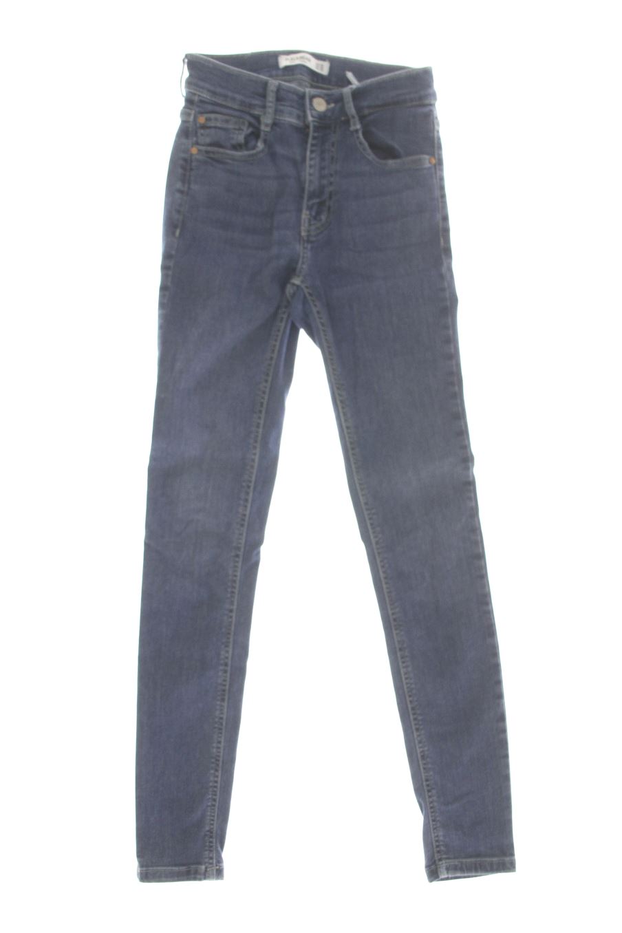 Jeans de Pull & Bear de la talla 34, de color blu