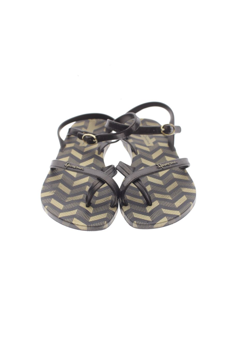 Sandalias planas de Ipanema de la talla 35, de color negro de