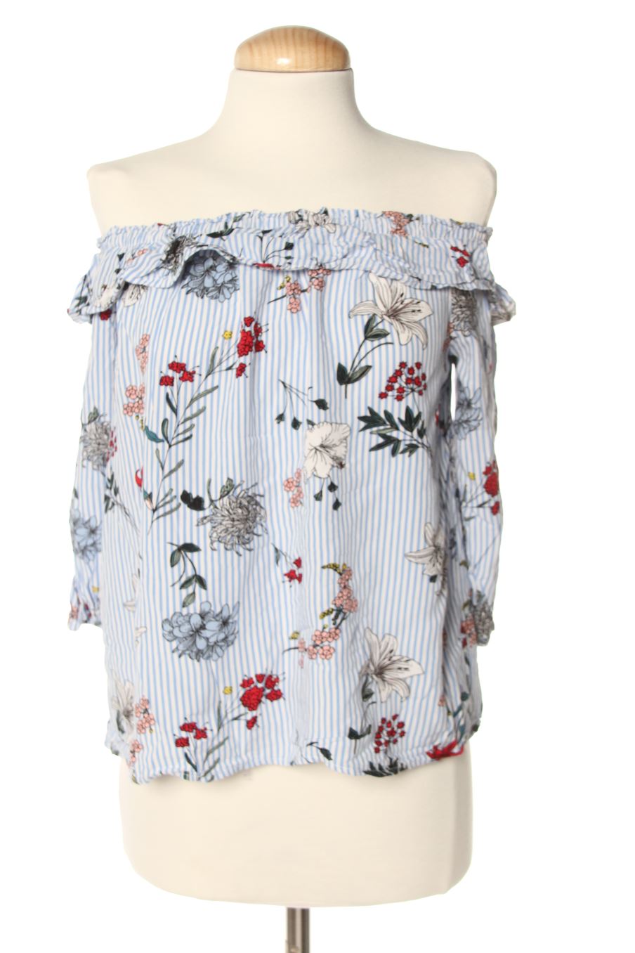 Blusa de manga larga de Gémo de la talla 36, de color estampado