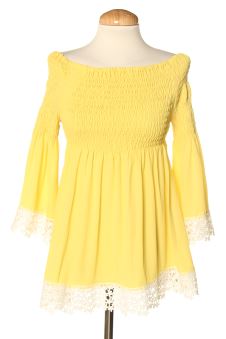 Langärmelige Bluse M Denny rose