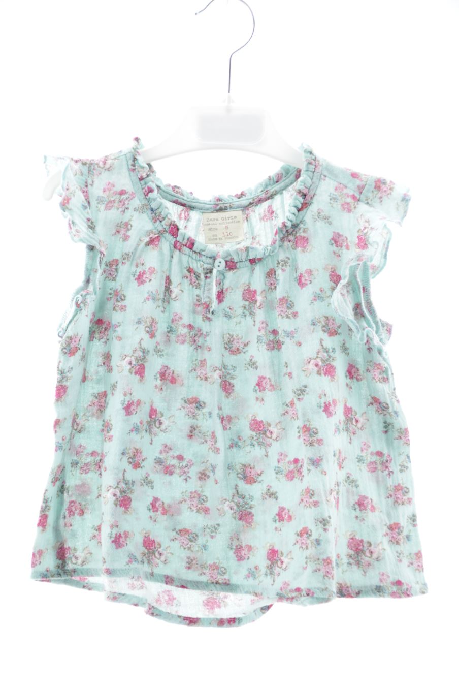 gebraucht Zara Kurzärmelige Bluse Größe 110