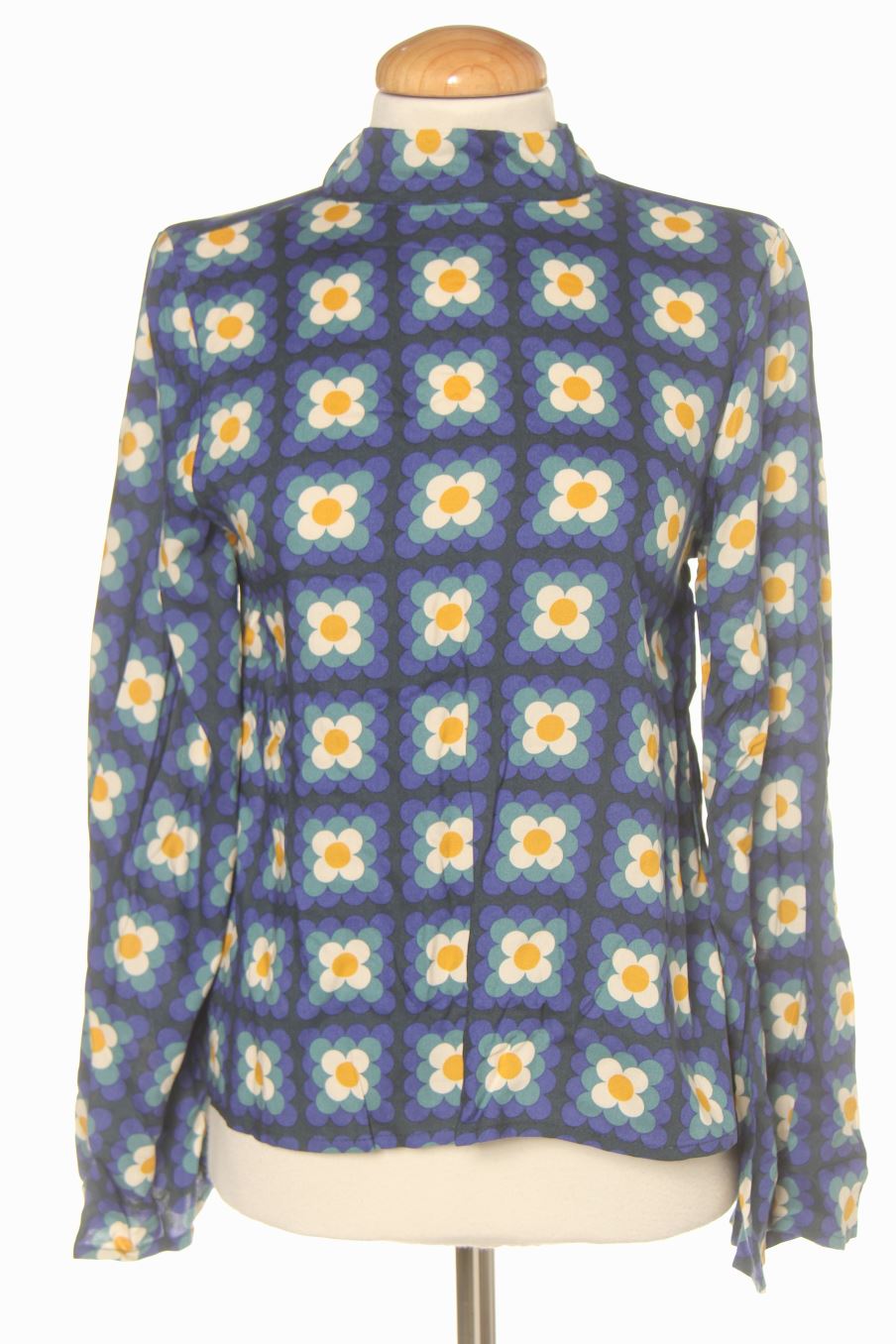 Blouse à manches longues Compañía Fantástica de la taille XS, de couleur fleurs