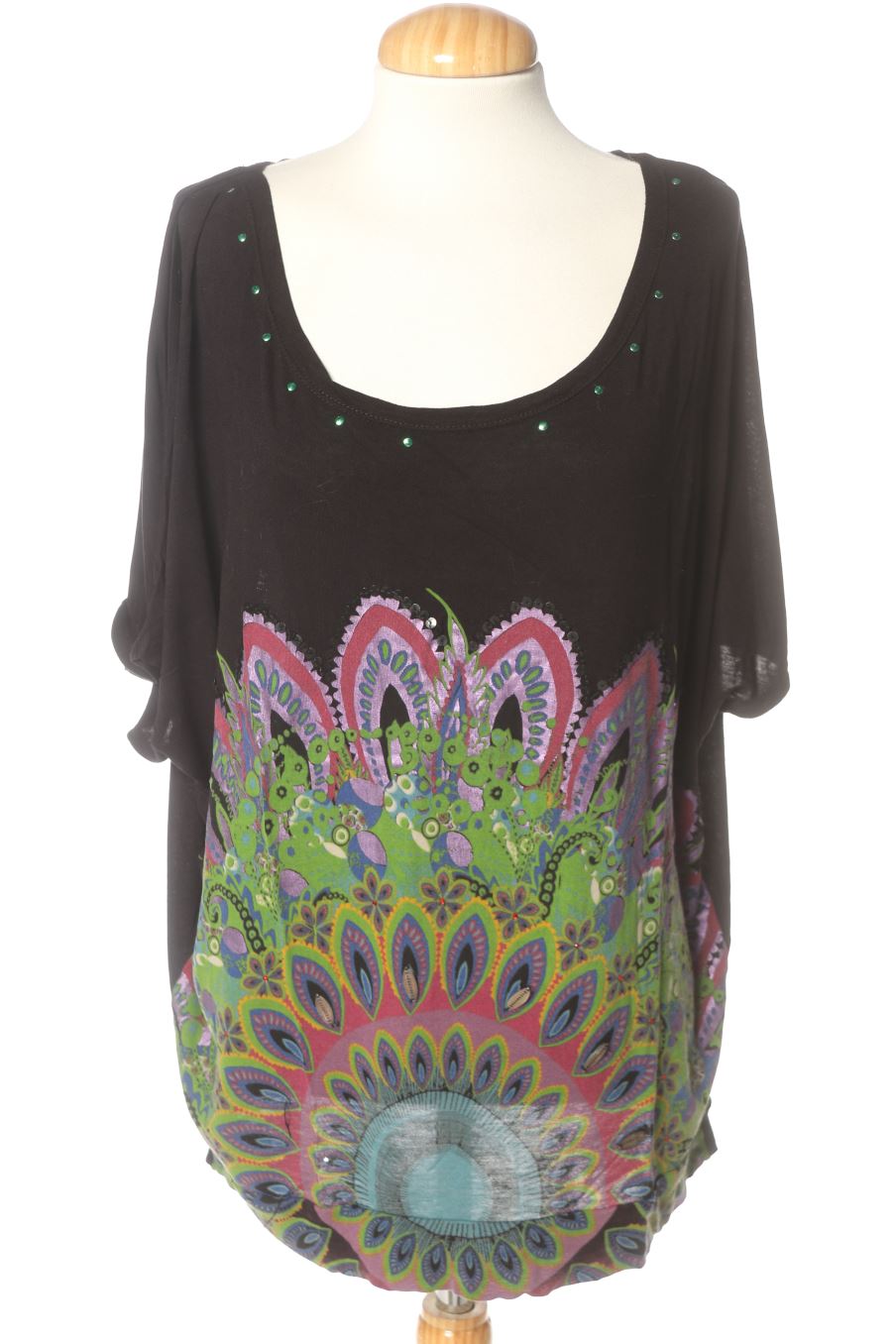 Camiseta de Desigual de la talla L, de color estampado