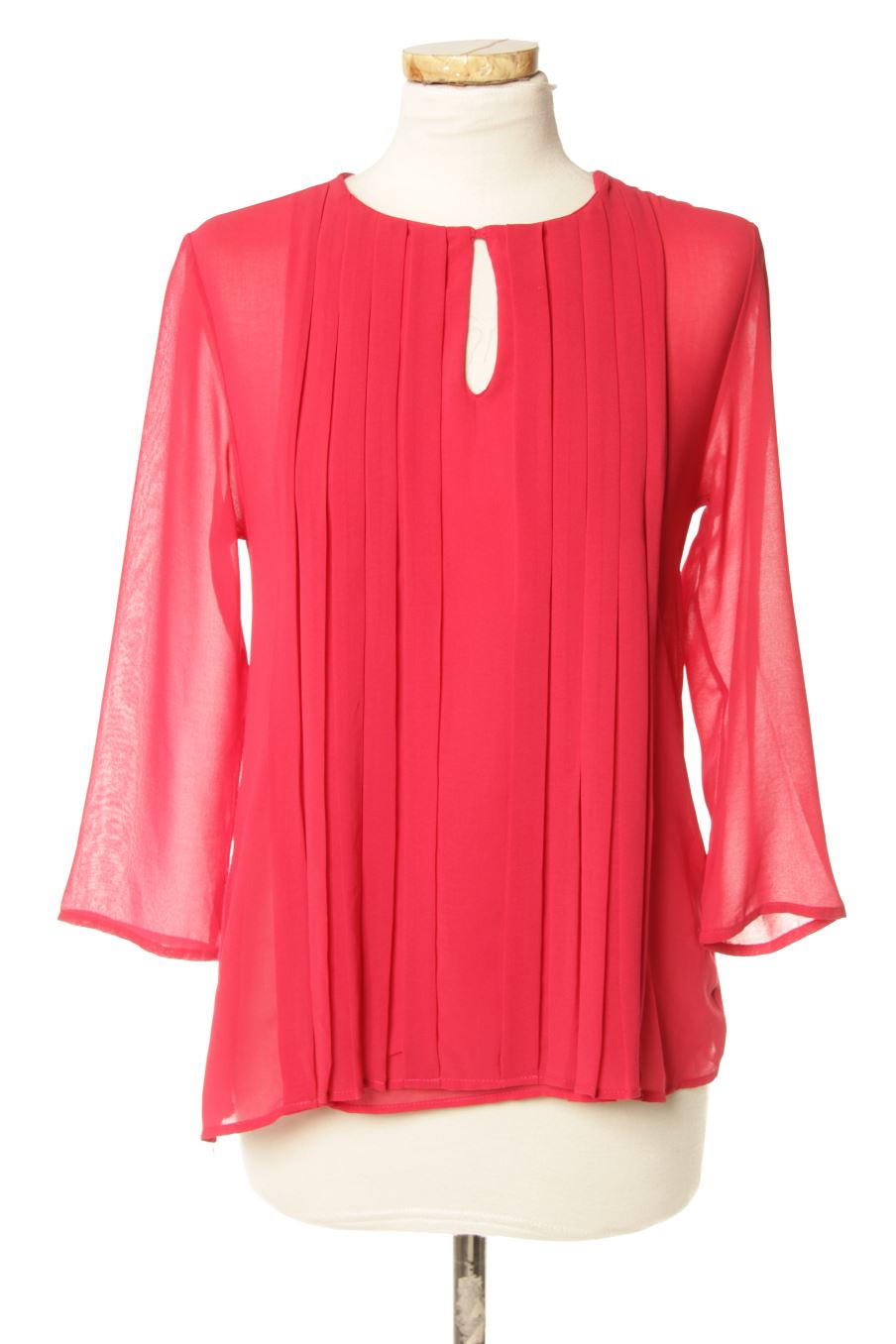 Blouse à manches longues Mango de la taille XS, de couleur rose