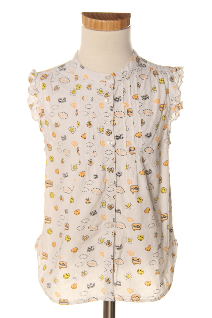 gebraucht Smiley World Kurzärmelige Bluse Größe 116