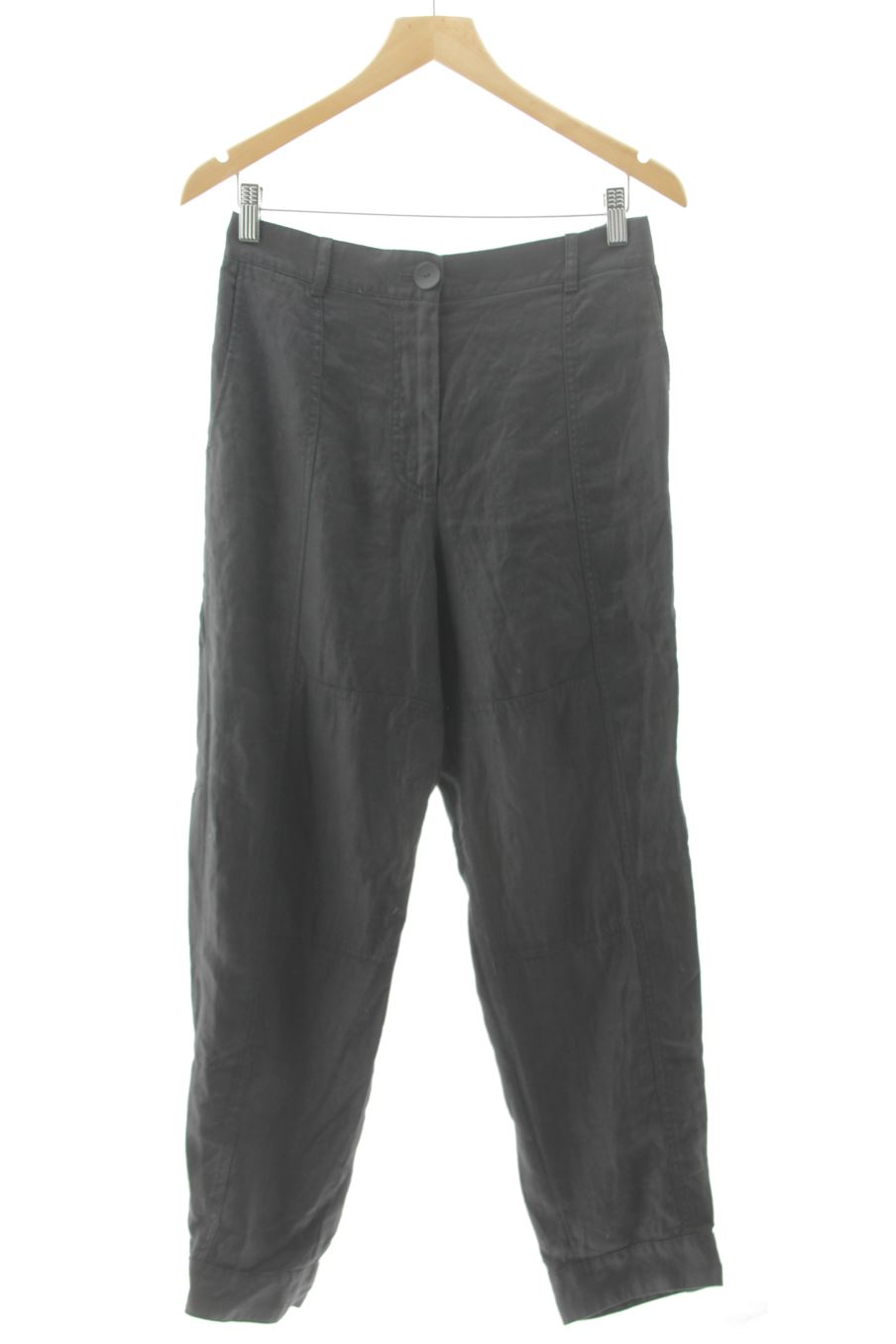 Pantaloni casual de Massimo Dutti de la talla 38, de color nero