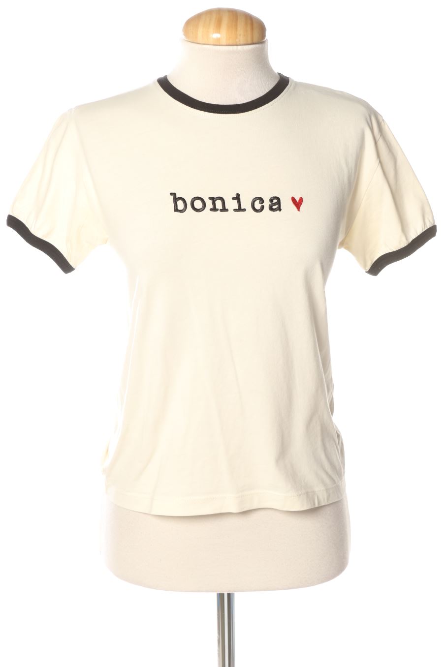 T-shirt Lucia Be de la taille XS, de couleur blanc