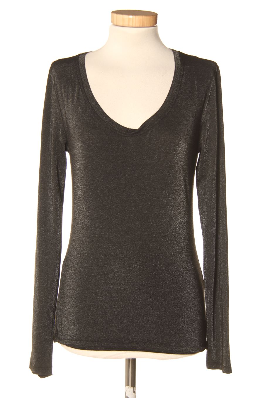 Camiseta manga larga de MaxMara de la talla S, de color negro
