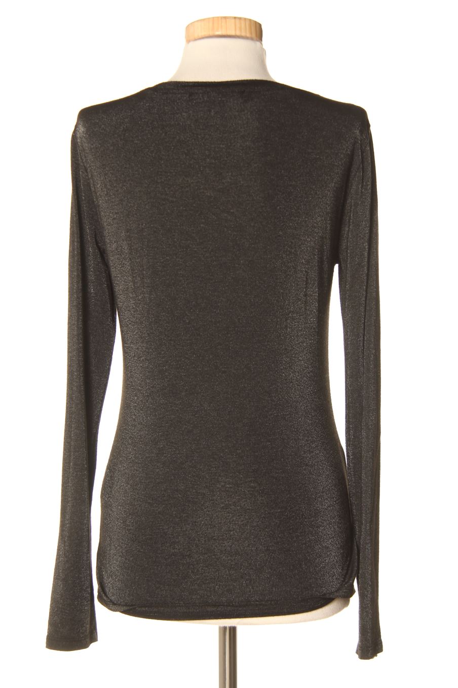 Camiseta manga larga de MaxMara de la talla S, de color negro
