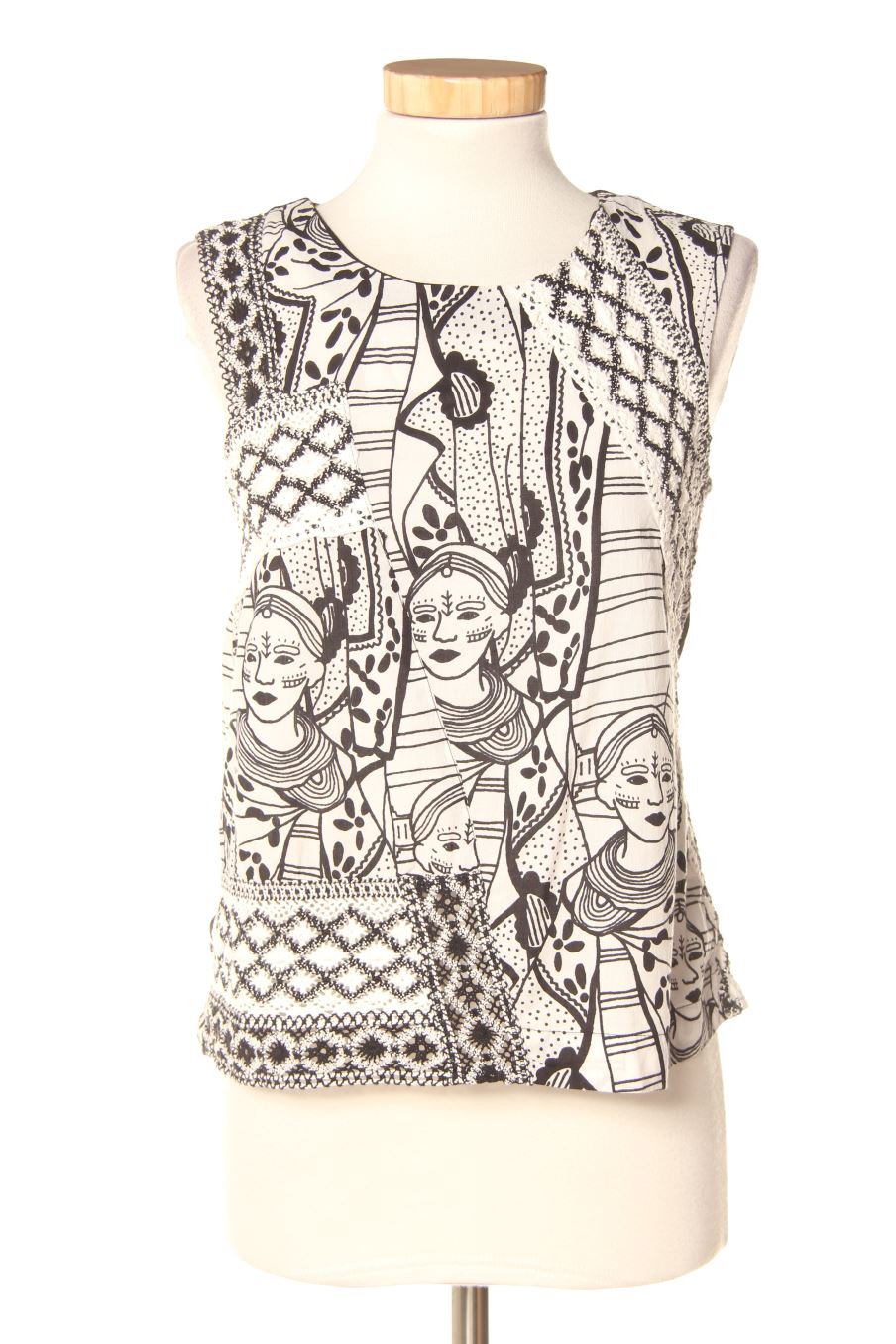 Top BIMBA Y LOLA de la taille S, de couleur noir