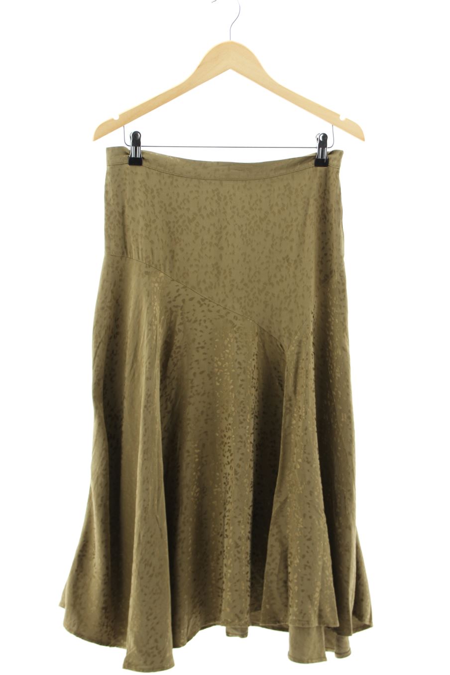 Faldas de Zara de la talla L, de color verde