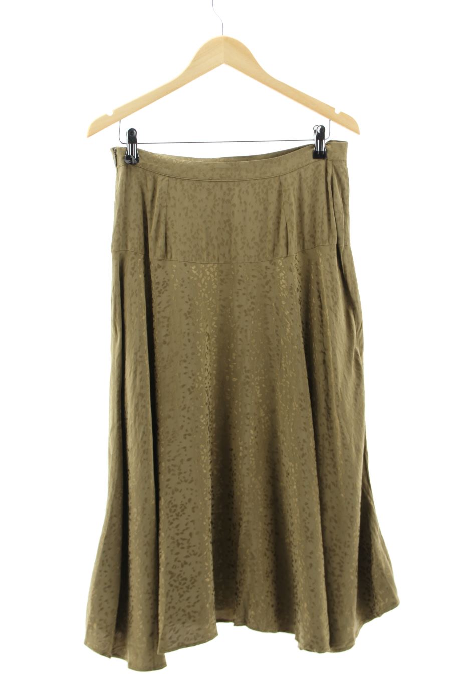 Faldas de Zara de la talla L, de color verde