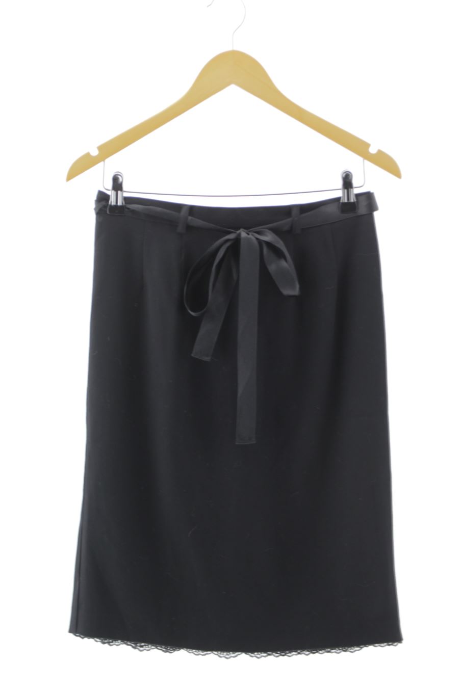 Aufwändiger Rock von El Corte Ingles Größe 40, Farbe Schwarz, für