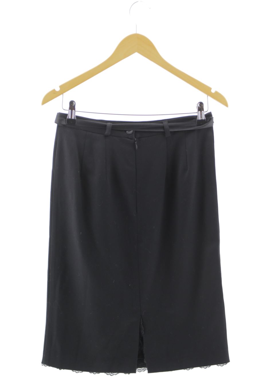 Aufwändiger Rock von El Corte Ingles Größe 40, Farbe Schwarz, für