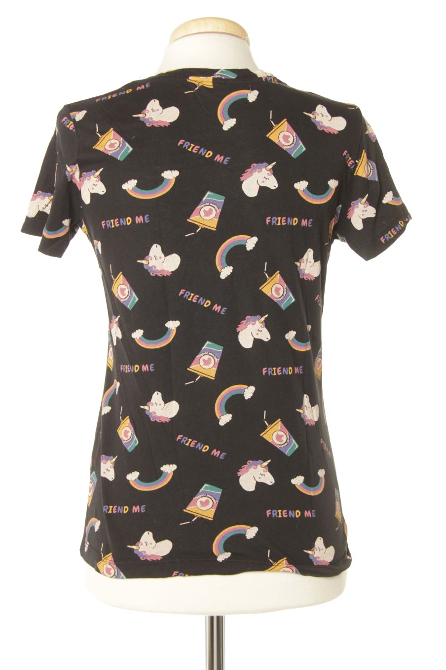 T-shirt Pull & Bear de la taille XS, de couleur imprimés