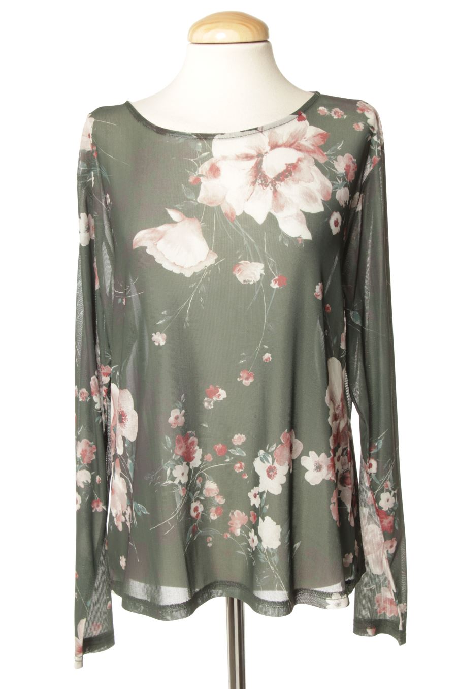 Top de Javier simorra de la talla L, de color flores