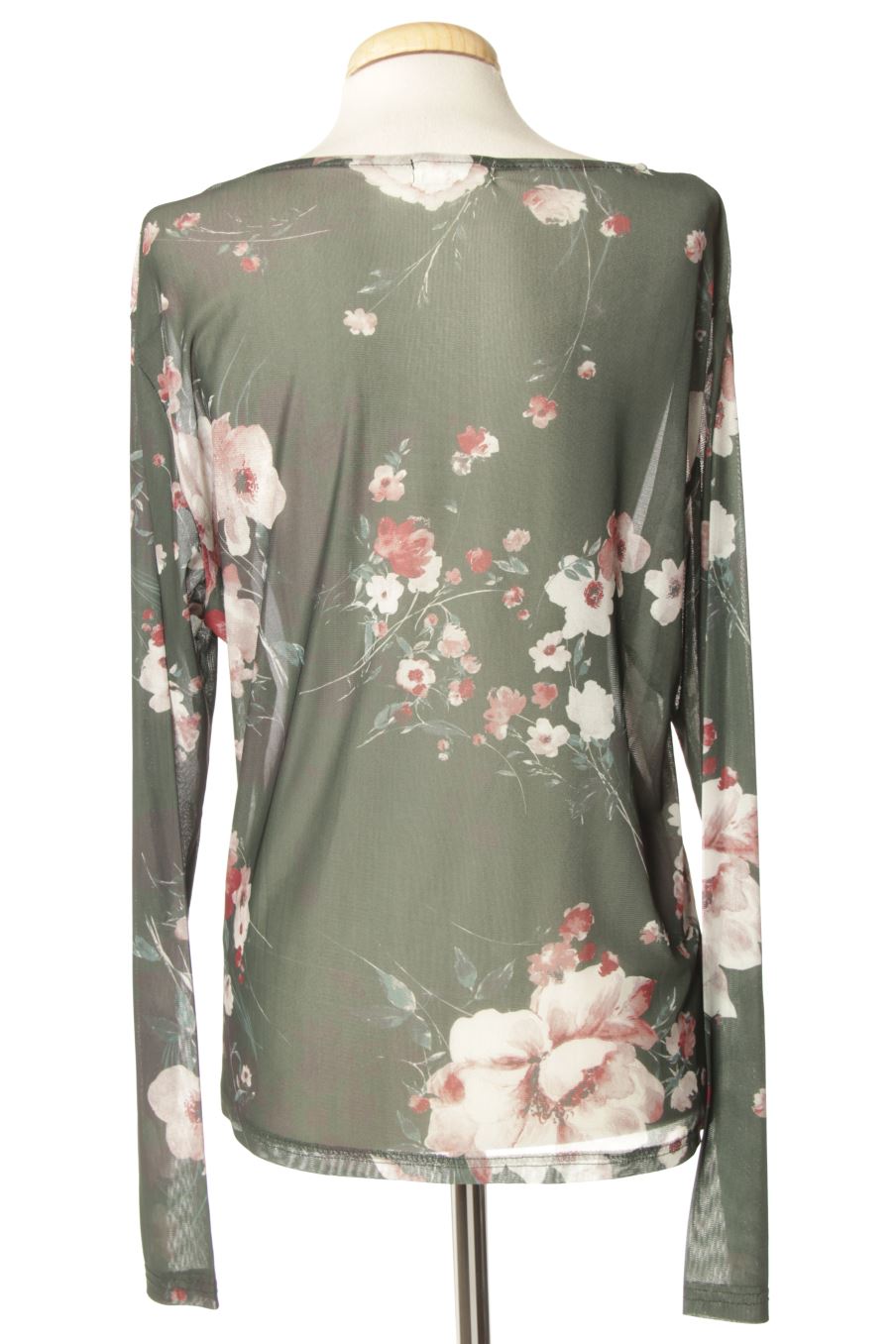 Top de Javier simorra de la talla L, de color flores