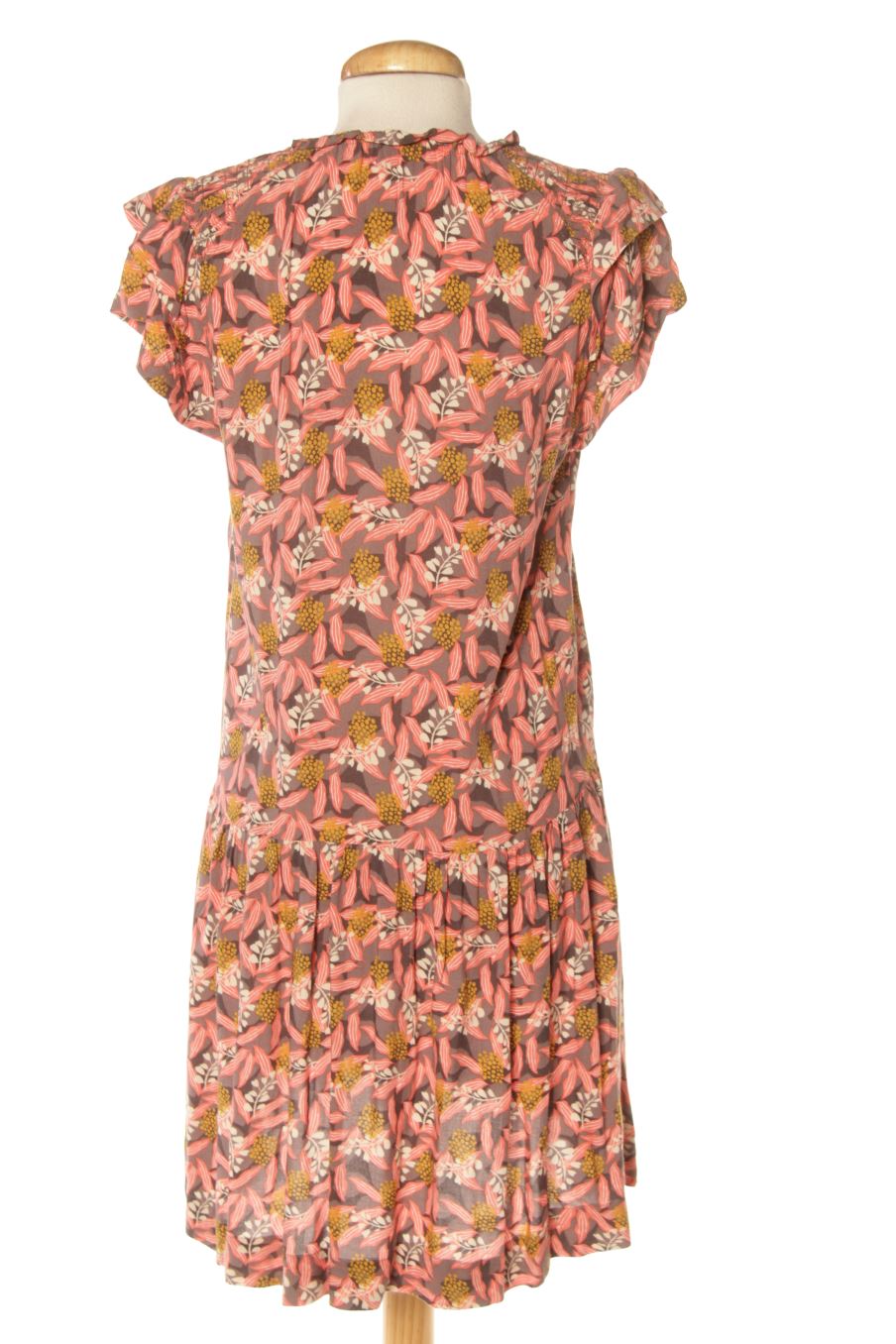 Vestido casual de Little Miss Captain de la talla XS, de color flores