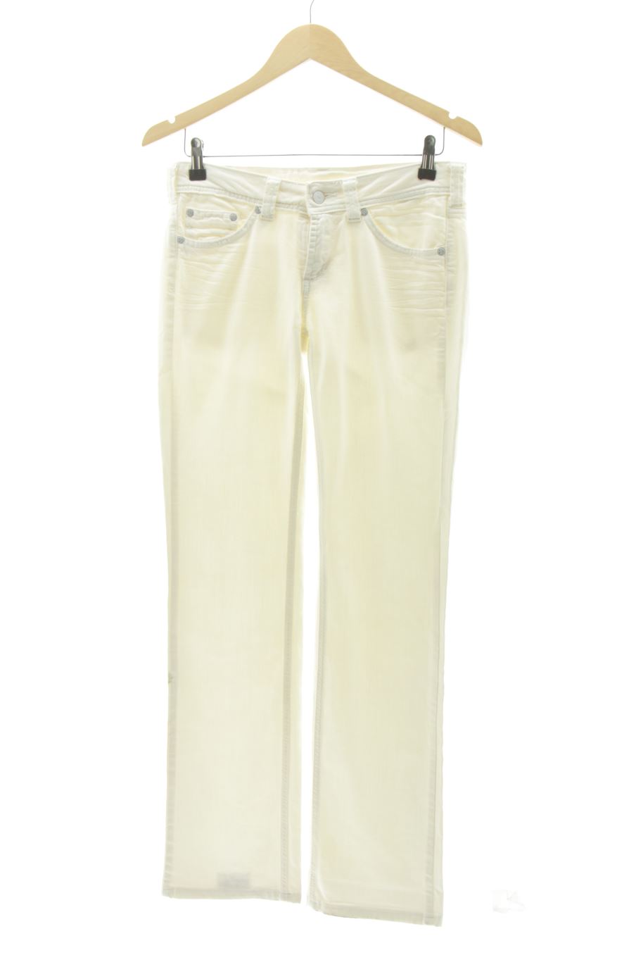 Jeans Cimarron de la taille 40, de couleur blanc