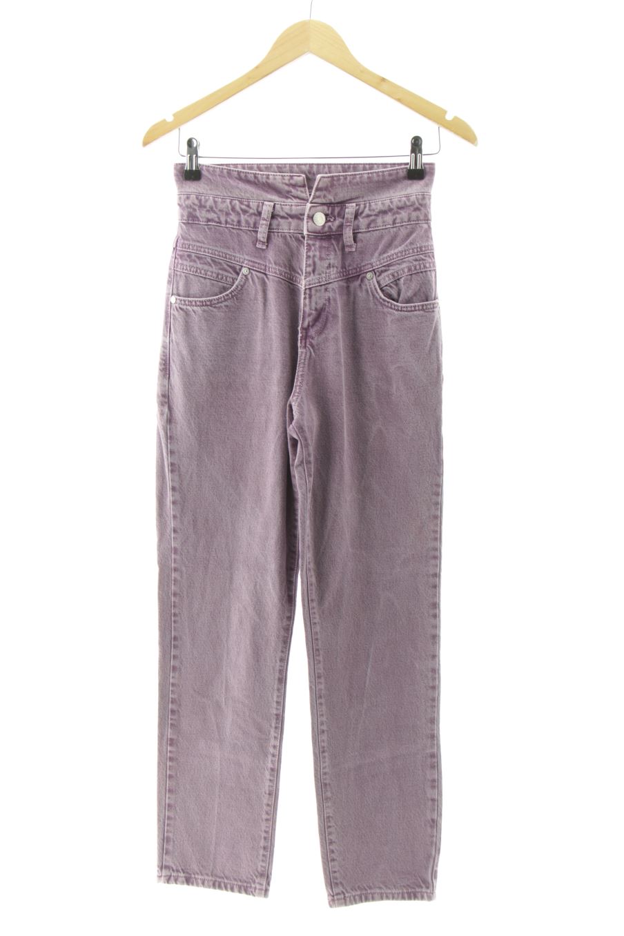 Jeans Mango de la taille 34, de couleur pourpre