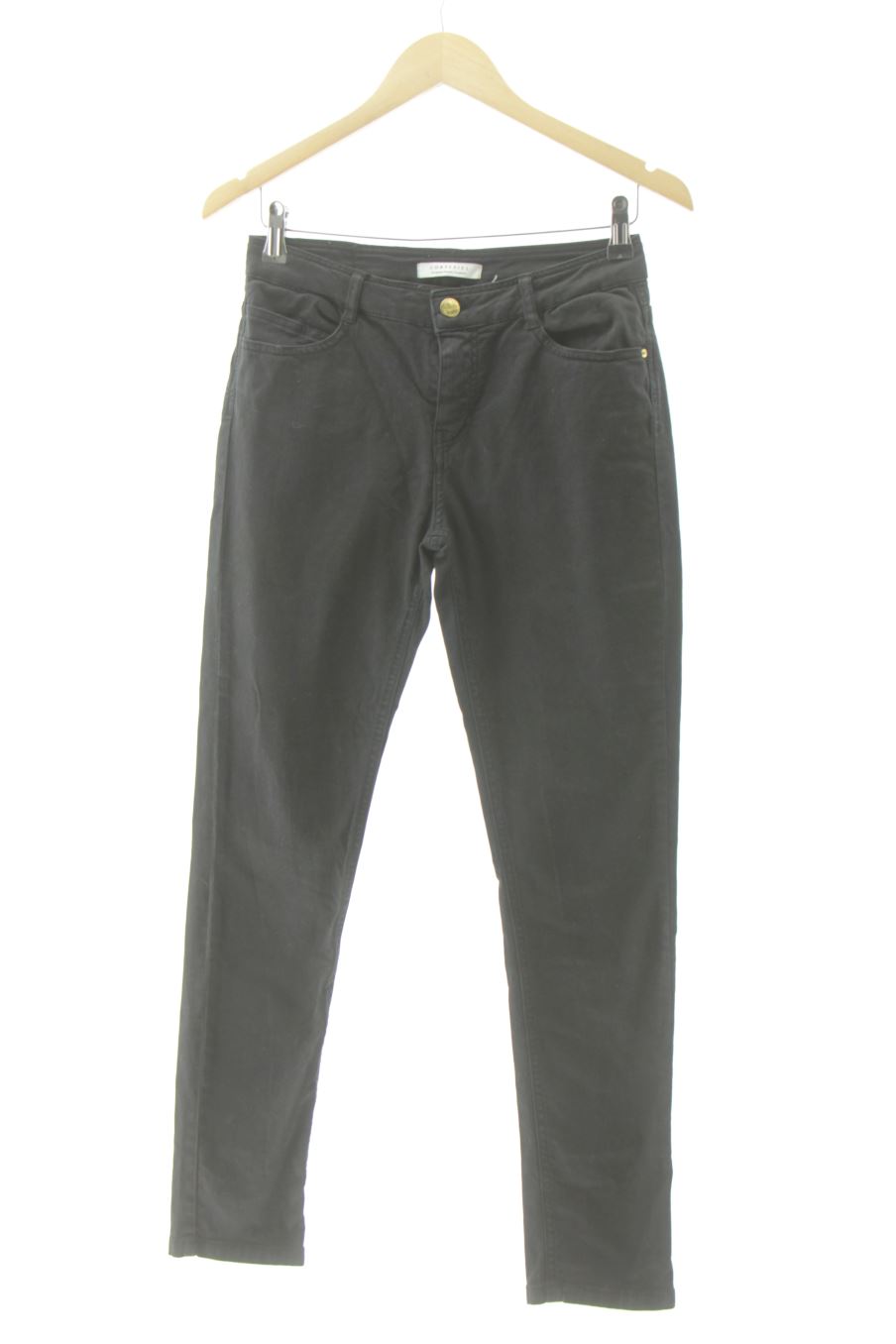 Jeans Cortefiel de la taille 36, de couleur noir