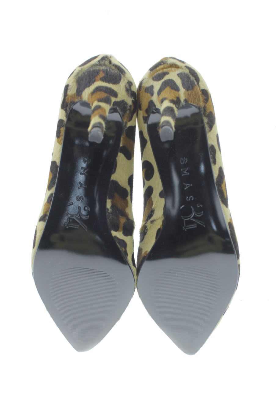 Zapatos de tacon de mas34 de la talla 40, de color animal print de