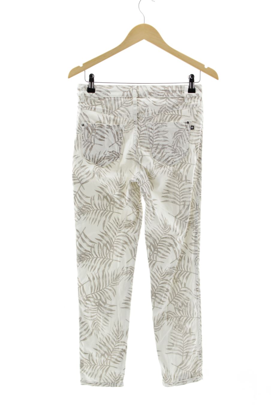 Jeans Bréal Collection de la taille 38, de couleur fleurs de denim