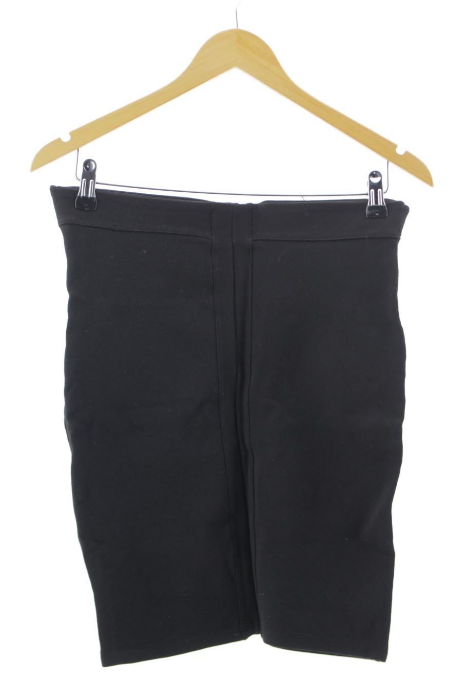 Aufwändiger Rock von Stradivarius Größe M, Farbe Schwarz, für