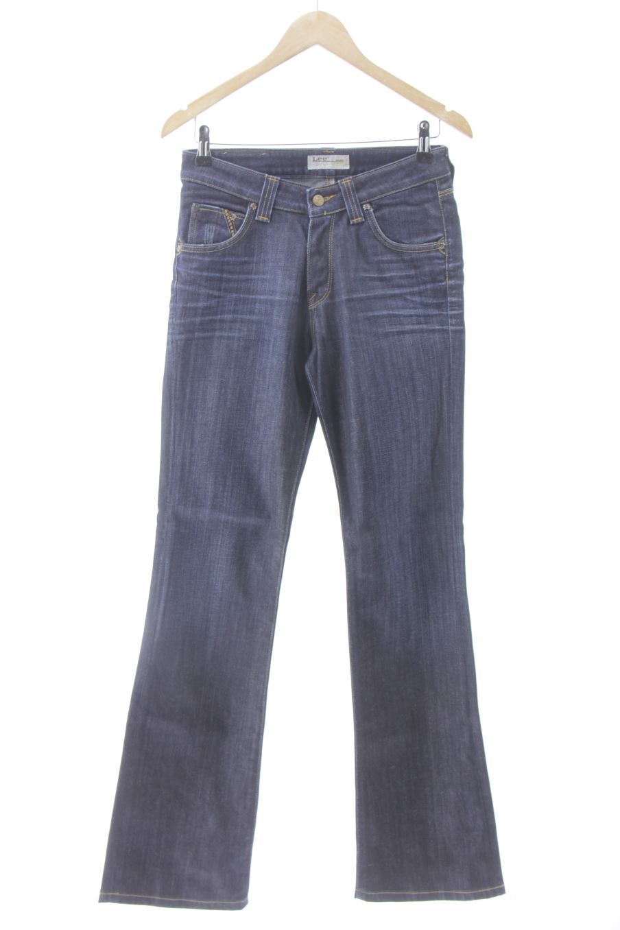 Vaquero de Lee de la talla 38, de color negro de ropa vaquera