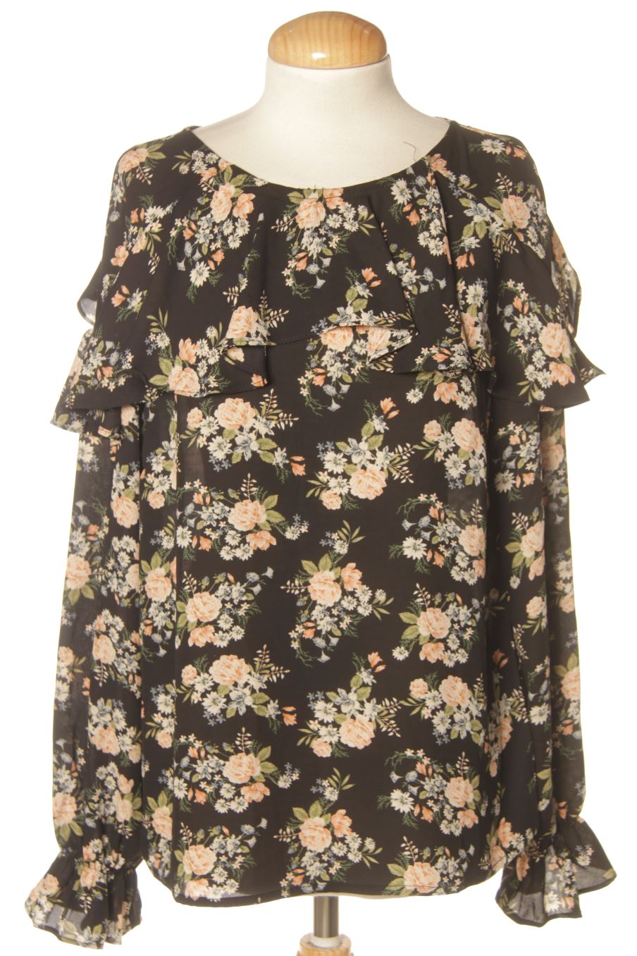 Blusa a maniche lunghe de rut & circle de la talla S, de color stampato