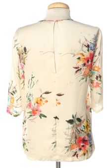 Blouse à manches courtes XS Zara