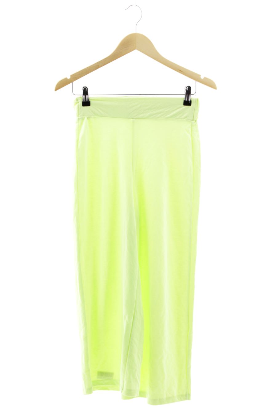 Pantalones de deporte de Mango de la talla XS, de color verde