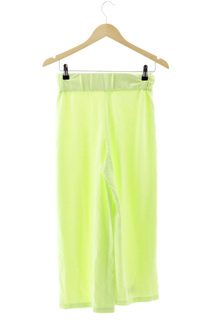 Pantalones de deporte de Mango de la talla XS, de color verde