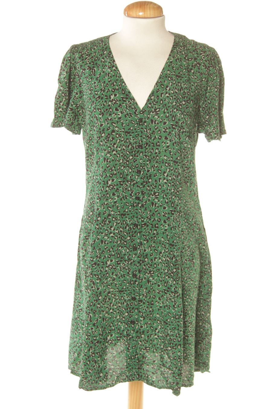 Robe casual Ikks de la taille M, de couleur vert