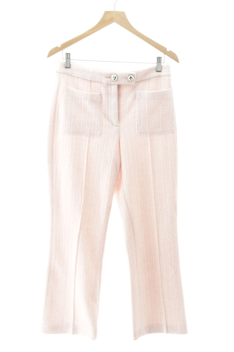 Pantalon Zara de la taille M, de couleur rose